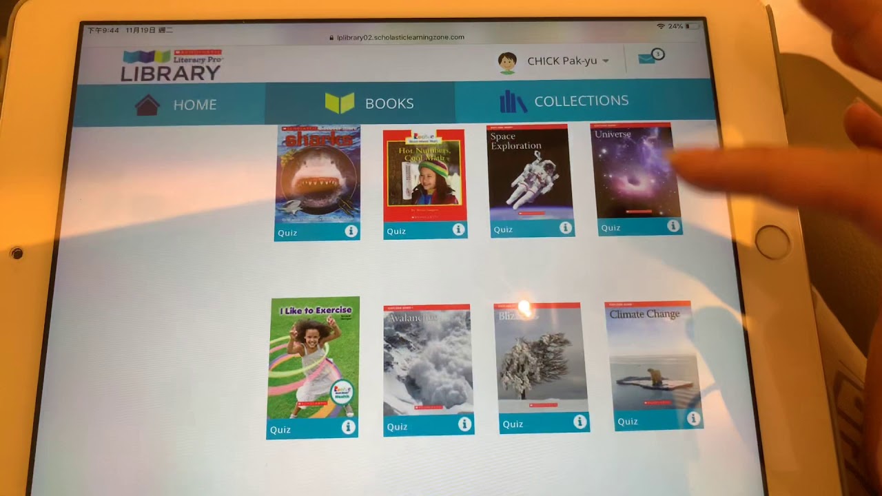 How to use scholastic to read online books - YouTube
