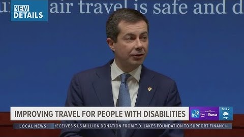 Pete Buttigieg outlines new rule for those traveling with disabilities