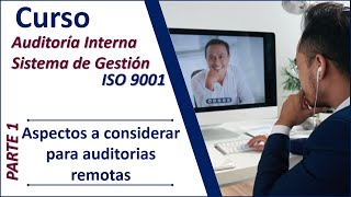 Auditoria Remota Auditoria Virtual ISO 9001 version 2015 Auditoria ISO 19011 PARTE !