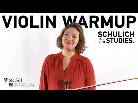 My Daily Violin Warm-up Routine – Jinjoo Cho