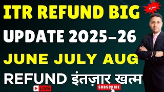 ITR Refund 2025-26 ab जल्दी Refund | ITR Not Processed? Refund Not Received? #refund