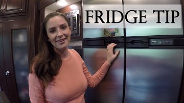 RV Fridge Tip