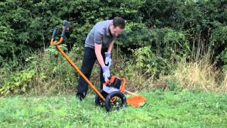 Sherpa Wheeled Petrol Grass Trimmer by Sherpa Tools 107,295 views 8 years ago 1 minute, 44 seconds