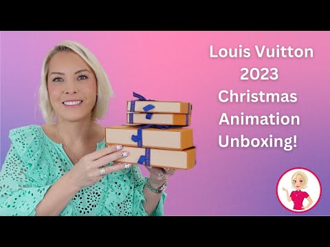 Louis Vuitton Christmas Animation 2022. #livingluxwithmeredith #louisvuitton  #christmasanimation 