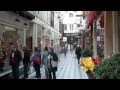 Traditional shopping galleries in Paris