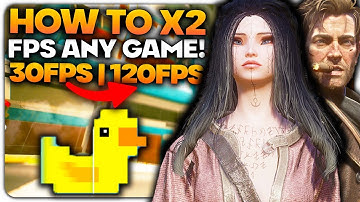 How To Double or Even Triple Your FPS in ANY Game | Lossless Scaling | EASY GUIDE & BEST Settings!