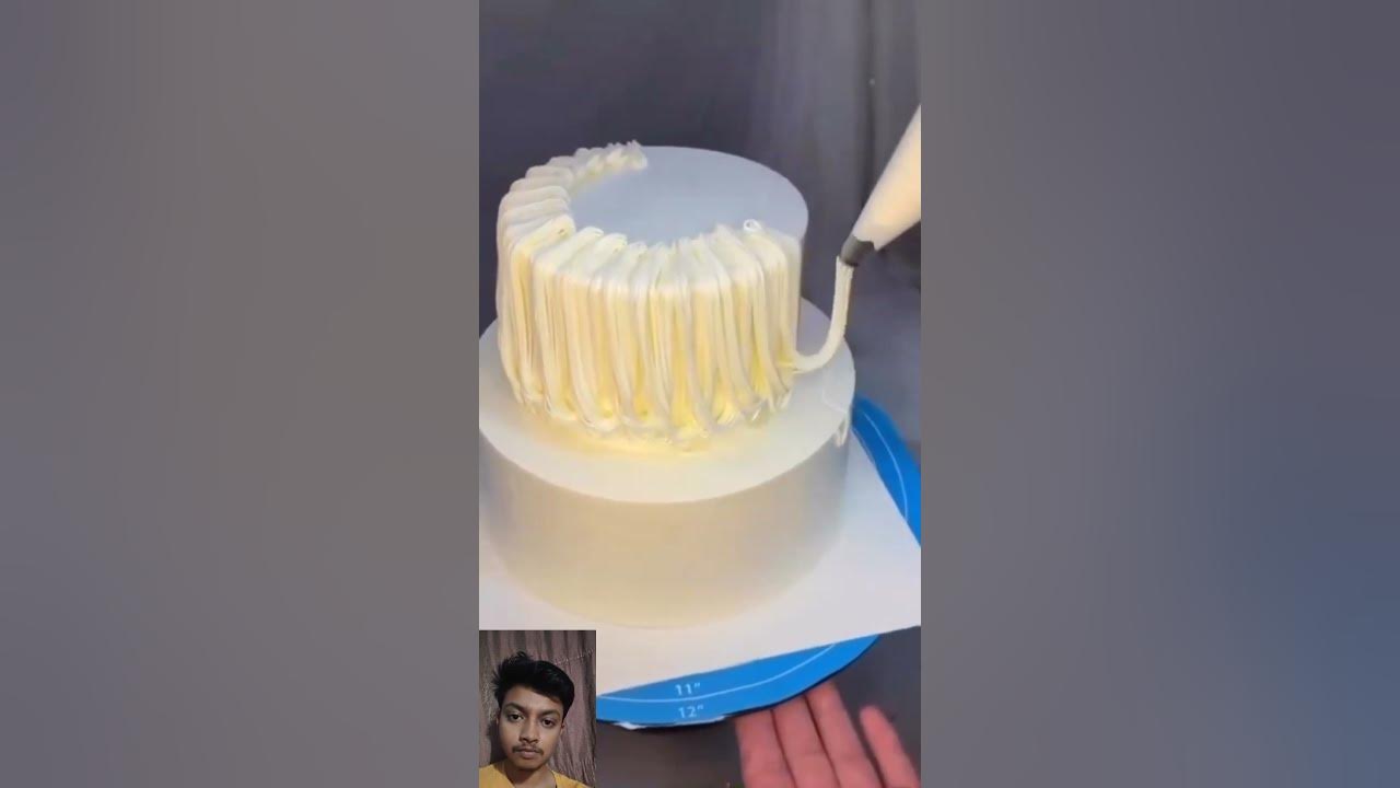 how to make a cake decoration /short/ytshort/trending short video/mini