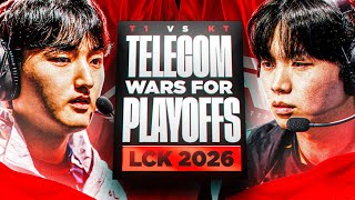 TELECOM WARS FOR PLAYOFFS SEEDING - T1 VS KT - LCK SUMMER 2026