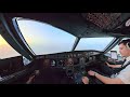 A321 CFM Ferry Flight Landing in Ras Al Khaimah 🛬 Cockpit View | Samarkand – RKT | #CaptainDonatas