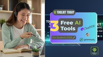 Top 3 Free AI Tools for Students in 2025 (Save Time & Study Smarter)
