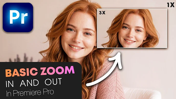 How To Add A Basic Zoom IN And OUT In Premiere Pro