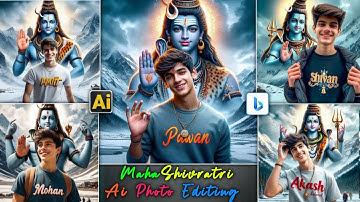 Mahashivratri Ai Photo Editing || Viral Reels Video Editing |Trending Mahashivratri Reels Editing ||