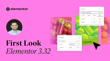 Transform & Transitions in Editor V4! Elementor 3.32 - First Look with Roi ✨