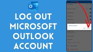 how to logout of microsoft outlook account 2024 | sign out of your outlook account