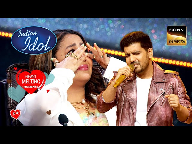 'Abhi Mujh Mein Kahin' पर Vineet के Emotions ने रुलाया सभी को| Indian Idol 13| Heart Melting Moments class=