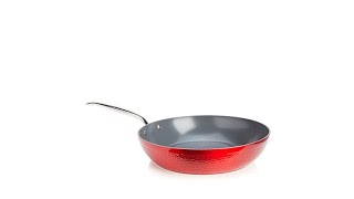 Simply Ming Elite Hammered Ceramic Nonstick 12" Grill Pan