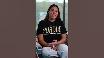 Purdue College of Science student ambassador- Marianna & community