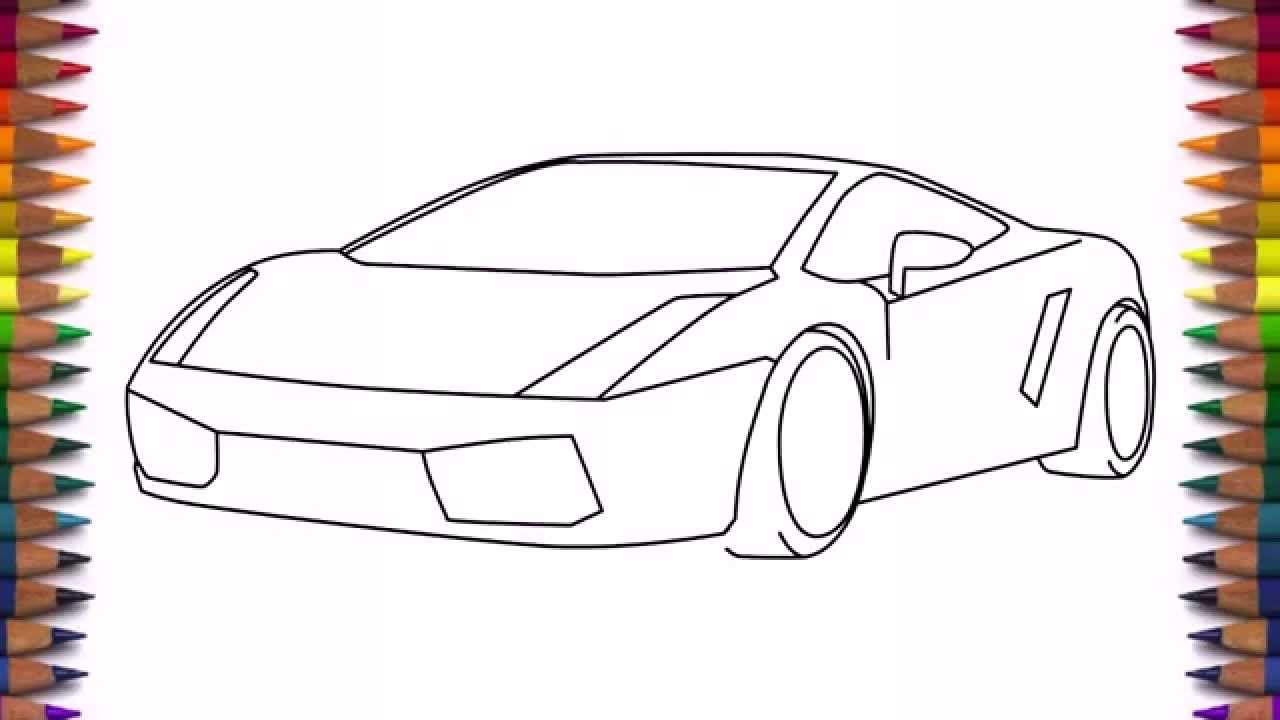 Learn How to Draw a Police Car (Police) Step by Step : Drawing Tutorials