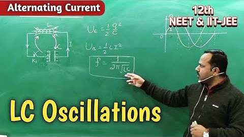 18. LC Oscillations | Alternating Current | 12th | Physics Handwritten Notes