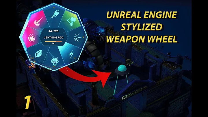 Unreal Engine Stylized Weapon Wheel Tutorial