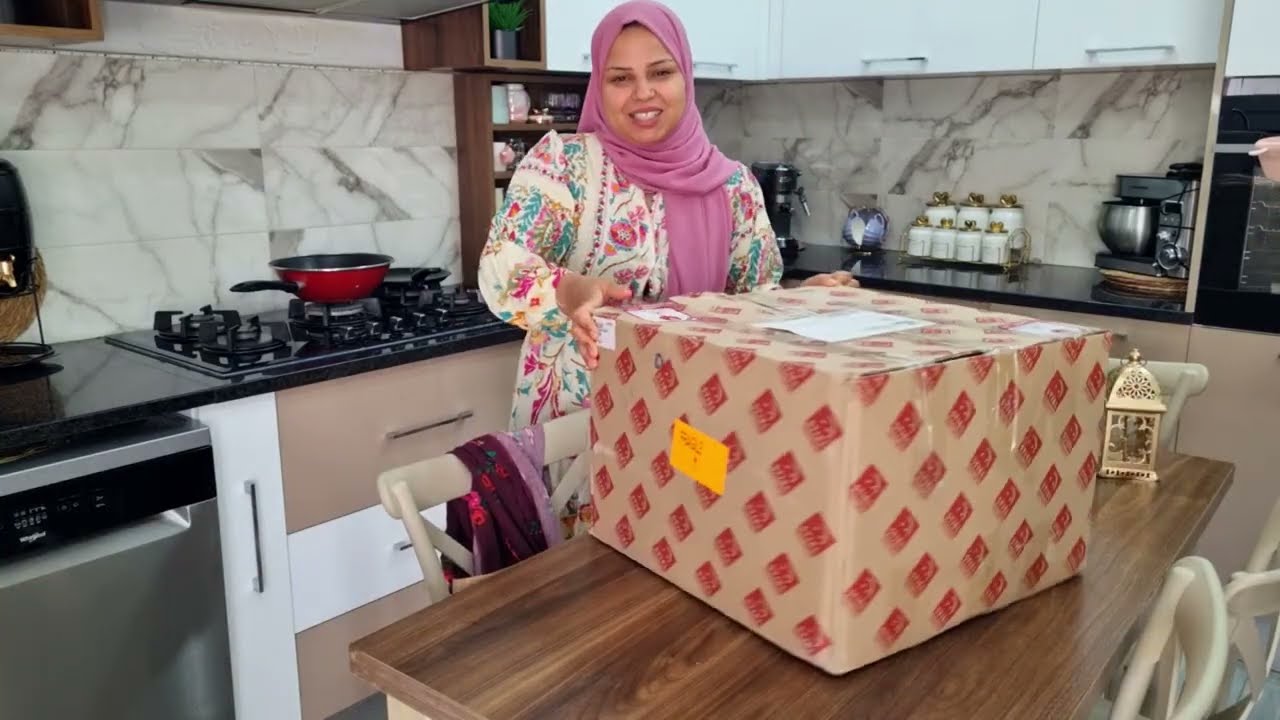 مشترياتي جديدة وصلت لتغييرات المطبخ ،سعادة كبيرة حاسة بيها