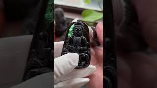 墨翠 翡翠 禪定觀音翡翠 天然翡翠A貨 #翡翠A貨 #墨翠 #翡翠吊墜