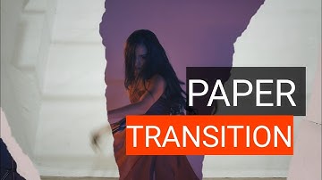 PAPER TORN TRANSITION | PAPER  RIP TRANSITION | FILMORA EDITING TUTORIAL #FILMORA,#EDITING