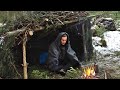 How to camp with no tent building a shelter from 100 natural materials