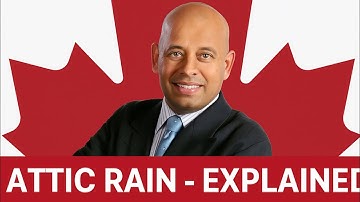 🌨️ ATTIC RAIN EXPLAINED | Causes, Fixes & Costs | Calgary Homeowners & Real Estate Tips |Jerry Moras