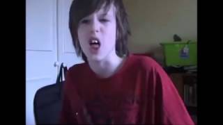 wierd kid dancessings tobritney spears baby one more time