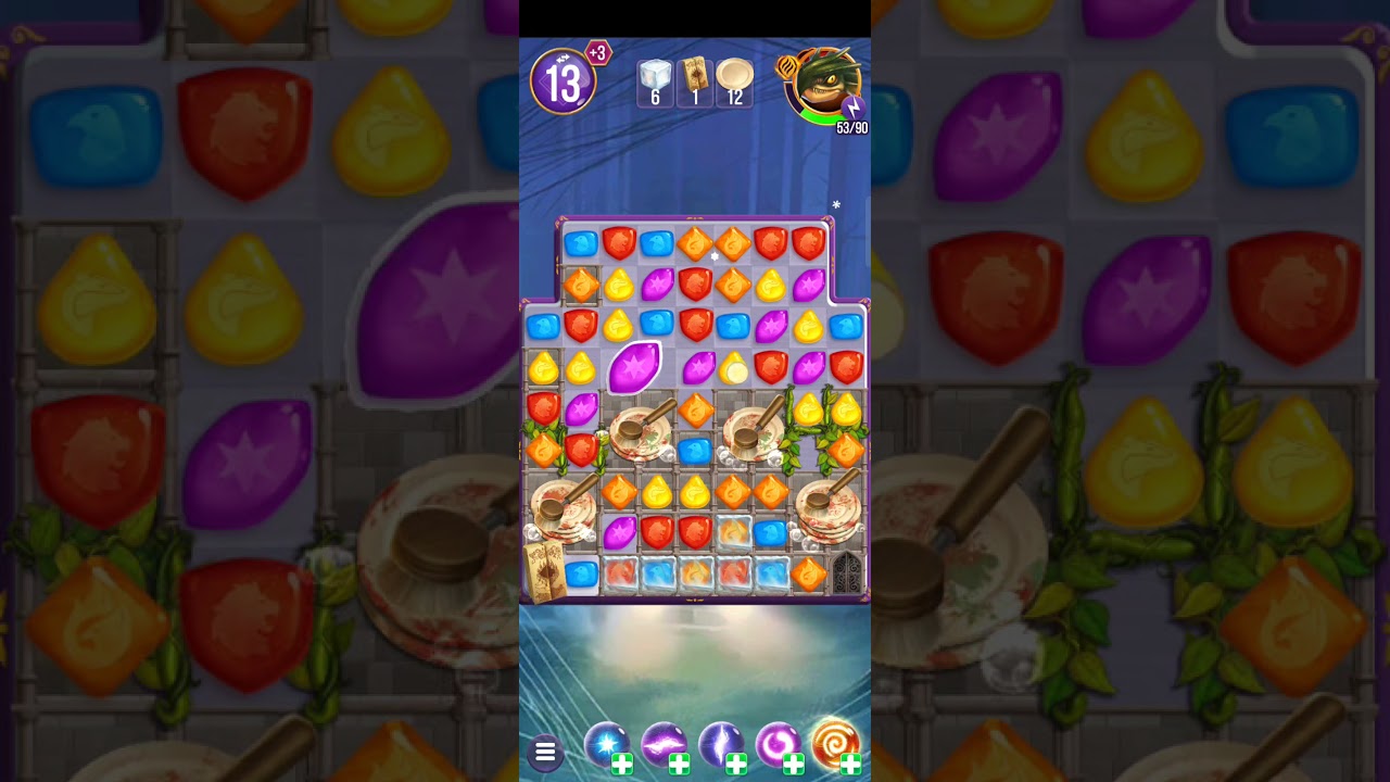 Harry Potter: Puzzles & Spells level 1707 no boosters