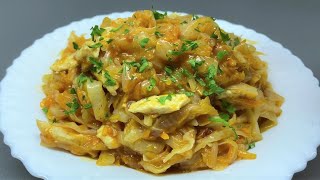 Chop 1 chicken fillet and cabbage and a hearty dinner is ready. Light & tasty! screenshot 1