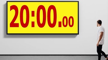 20 minute countdown timer mission impossible