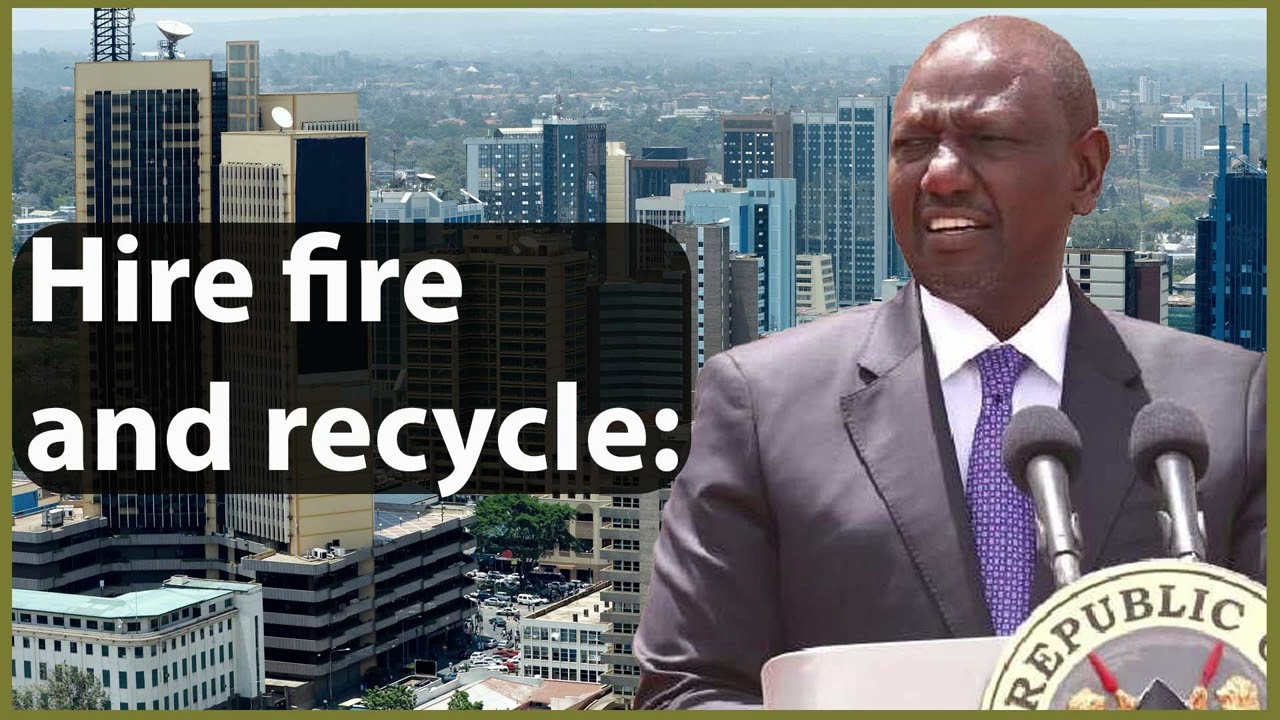 Hire fire and recycle: Ruto's 'constant change strategy' for political survival