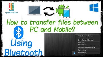 How to transfer files between PC and Mobile? || Using Bluetooth || Old but Easy and Secure way.