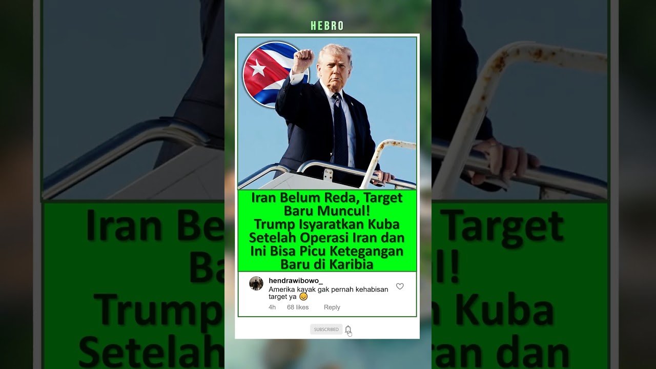 Parah! Setelah Iran, Kuba Jadi Fokus AS?