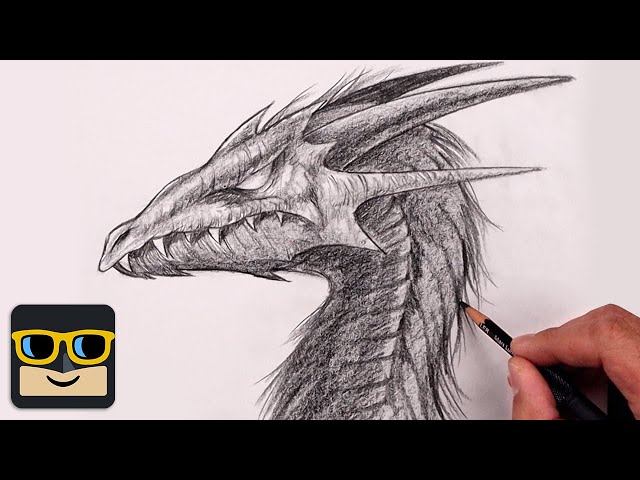 How To Draw a Dragon  Sketch Tutorial 