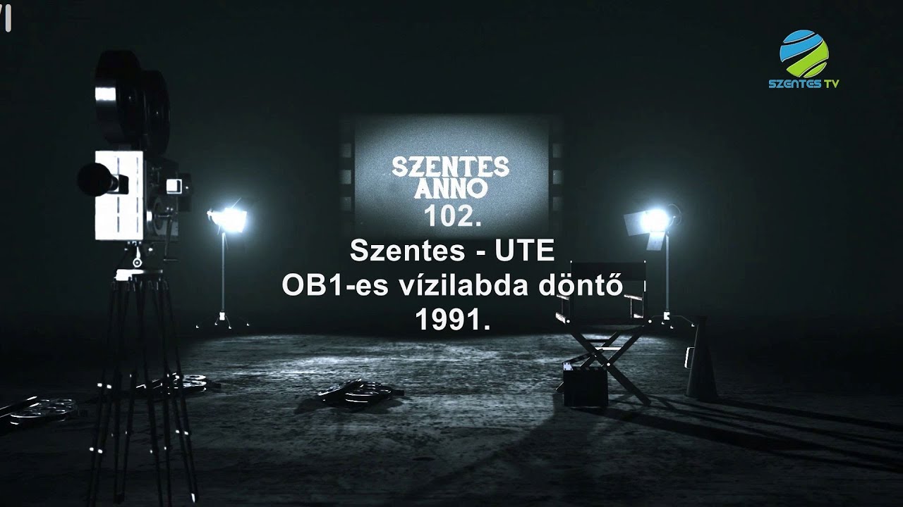 Szentes Anno 102. adás - Szentes UTE OB1-es vízilabda döntö, 1991.