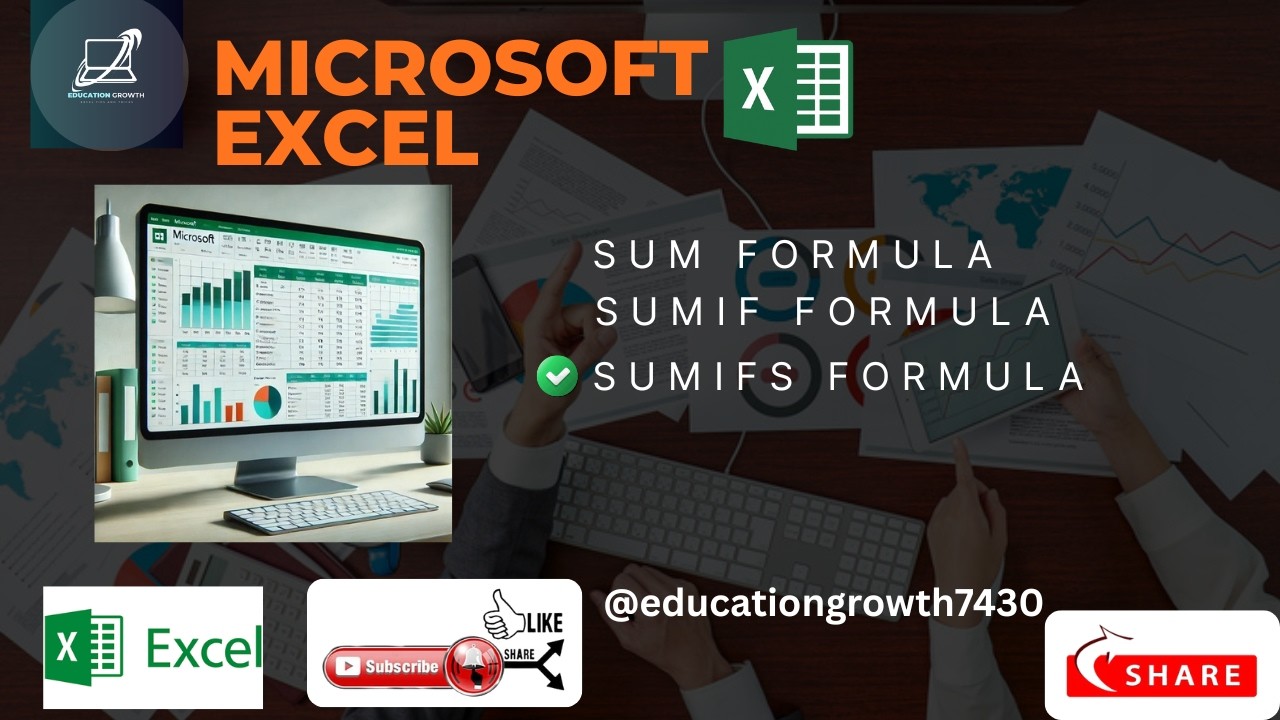 SUMIFS Formula in excel hindi || How to use SUMIFS Function in Excel ...