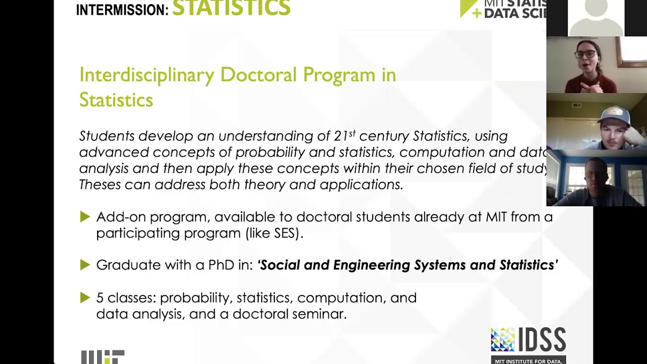 MIT - IDSS Information Session ft. alumna Cate Heine '18