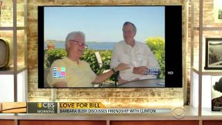 Barbara Bush on her friendship with Bill Clinton