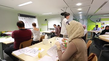 Drawing as an introduction to Visual Thinking workshop