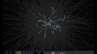 Inside Particle Collider using Touch Designer #touchdesigner #particle