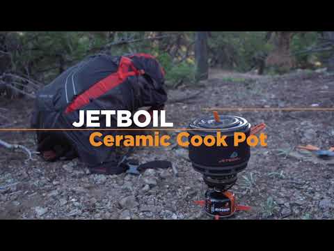 Керамічна туристична каструля Jetboil FluxRing Cook Pot, 1.5 л (Black), видео 1