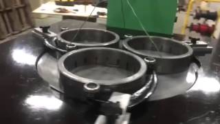 Lapmaster 24 open face lapping machine
