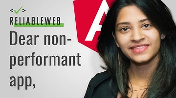 Dear non-performant app, | Nishu Goel | Reliable Web Summit 2021