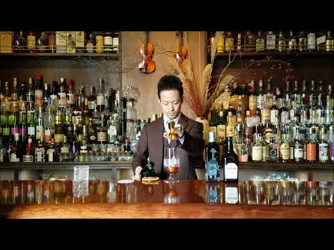 Making movie 【 KISS IN THE DARK 】Japanese style cocktail making ☆