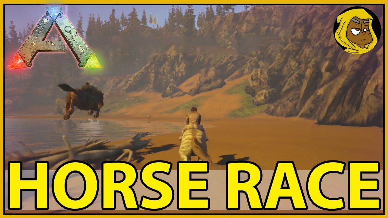 HORSE RACE - ARK: Survival Evolved - HIDDEN LEAF - [S3:E3] - YouTube