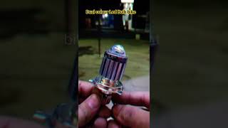 Dual colour Led bulb for bike🔥#shortsvideo #splendormodified #youtubeshorts #viralreels #ledlights