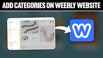 How To Add Categories on Weebly Website 2025! (Full Tutorial)
